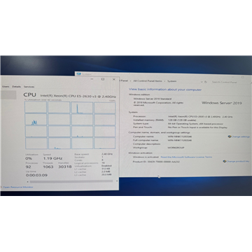 Cisco C220 M4 1U Server 128GB 960G Win2019